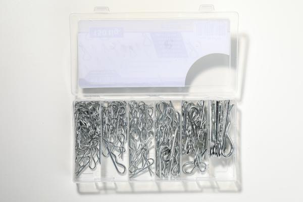 Federstecker - Sortiment Box 150 tlg.
